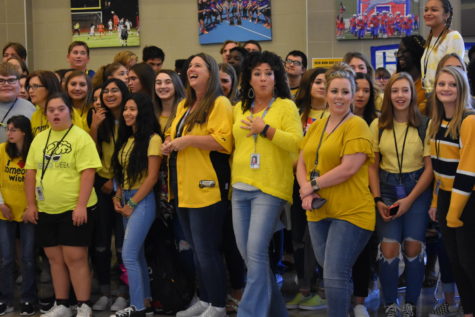 In honor of one of our own students, students and staff wore yellow for Microcephaly awareness. 