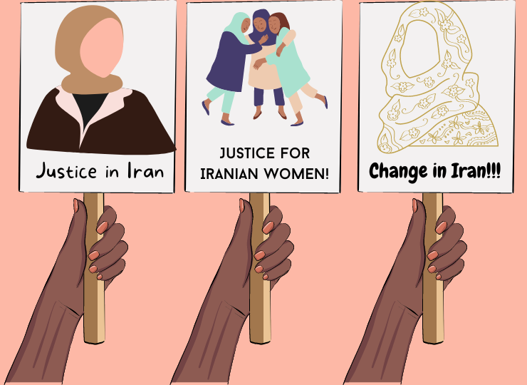 There are protests still going strong in Iran. After the death of Iranian woman, Mahsa Amini, civil unrest was sparked across the Islamic Republic.

- Made in Canva