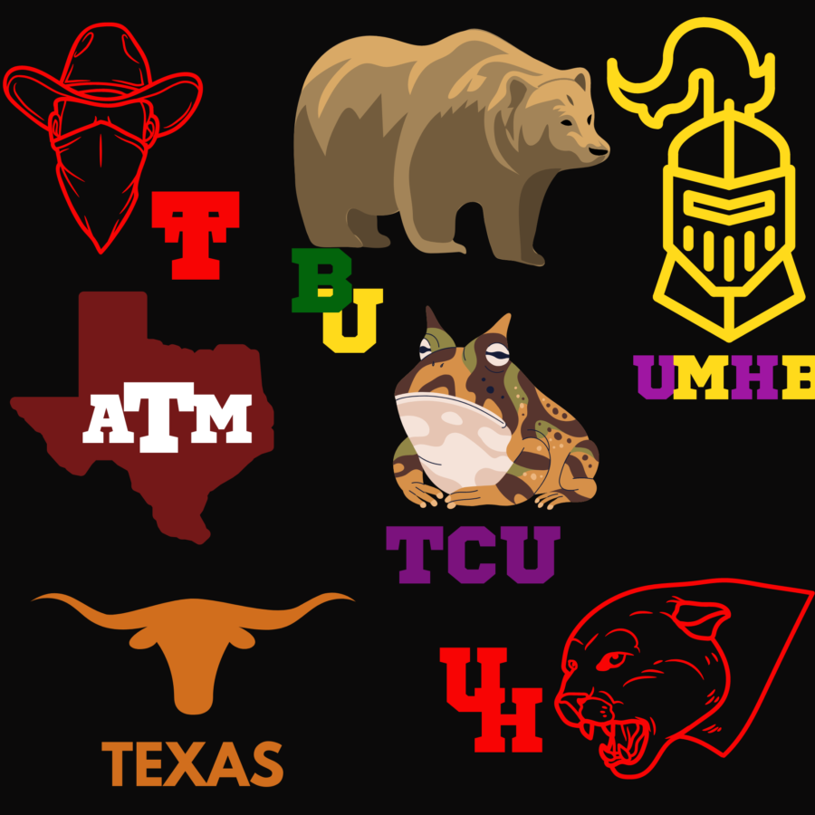 Texas+college+pride+is+a+very+important+aspect+of+students+lives+and+fans+have+been+known+to+go+all+out+with+their+support.+Emma+Cockerham+%2811%29+explained+what+being+a+fan+of+a+Texas+college+meant+to+her.+%E2%80%9CBeing+a+UT+fan%2C+I+feel+like+I%E2%80%99m+cheering+on+Texas%2C%E2%80%9D+Cockerham+said.+%E2%80%9CI%E2%80%99m+cheering+on+the+best+college+in+Texas+and+I+feel+like+there%E2%80%99s+a+lot+of+Texas+pride%E2%80%A6%E2%80%9D%0A%0A%0A-+Made+in+Canva