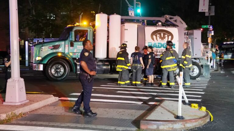 15-Year-Old Girl Killed After Truck Hits 2 Teens Riding Citi Bike in Manhattan
