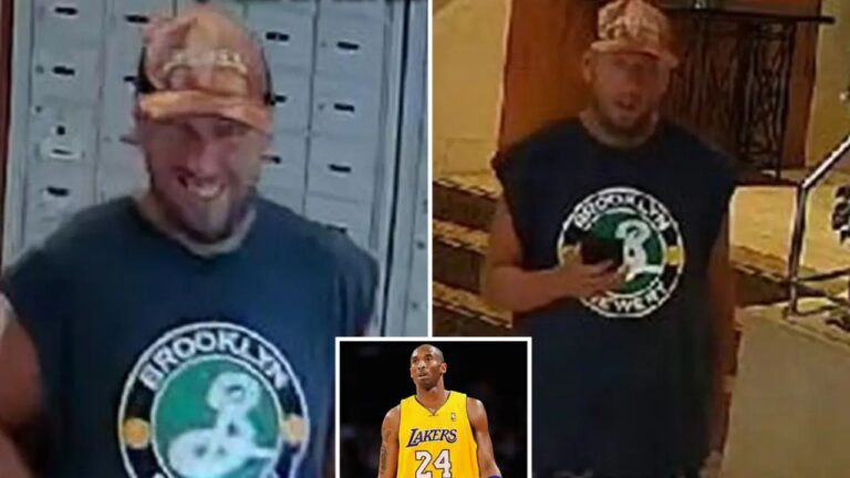 $17,400 in Kobe Bryant Cards Vanishes From Brooklyn Lobby as Smiling Thief Caught on Camera