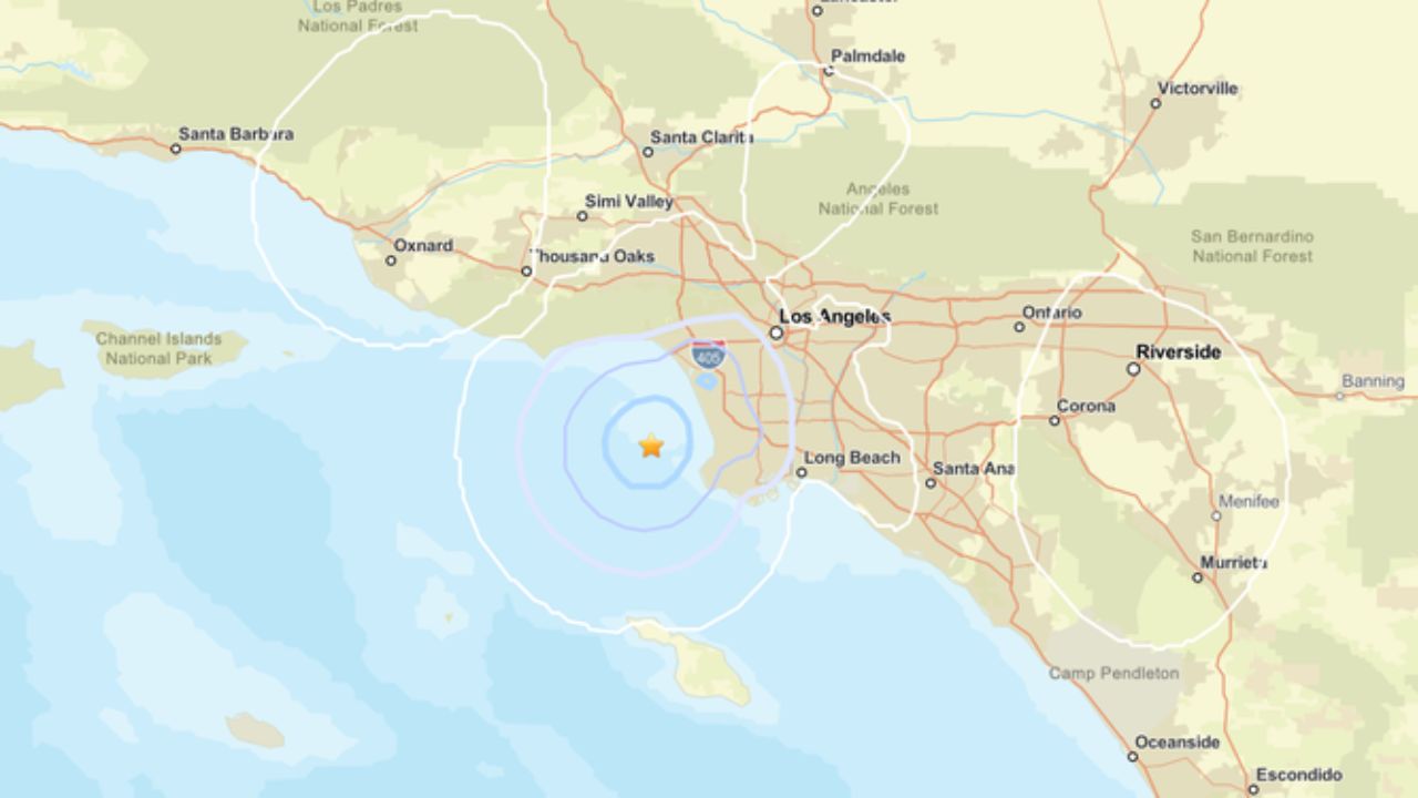 3.1 Earthquake Jolts LA Area Near Compton as Shaking Reaches Long Beach and Glendale