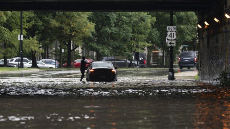 Chicago Weather Takes a Sharp Turn as Heavy Rain Fades and Cooler Temperatures Move In