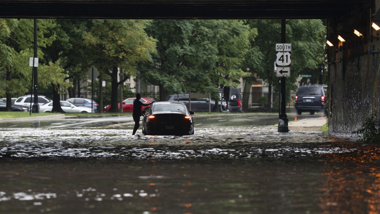 Chicago Weather Takes a Sharp Turn as Heavy Rain Fades and Cooler Temperatures Move In