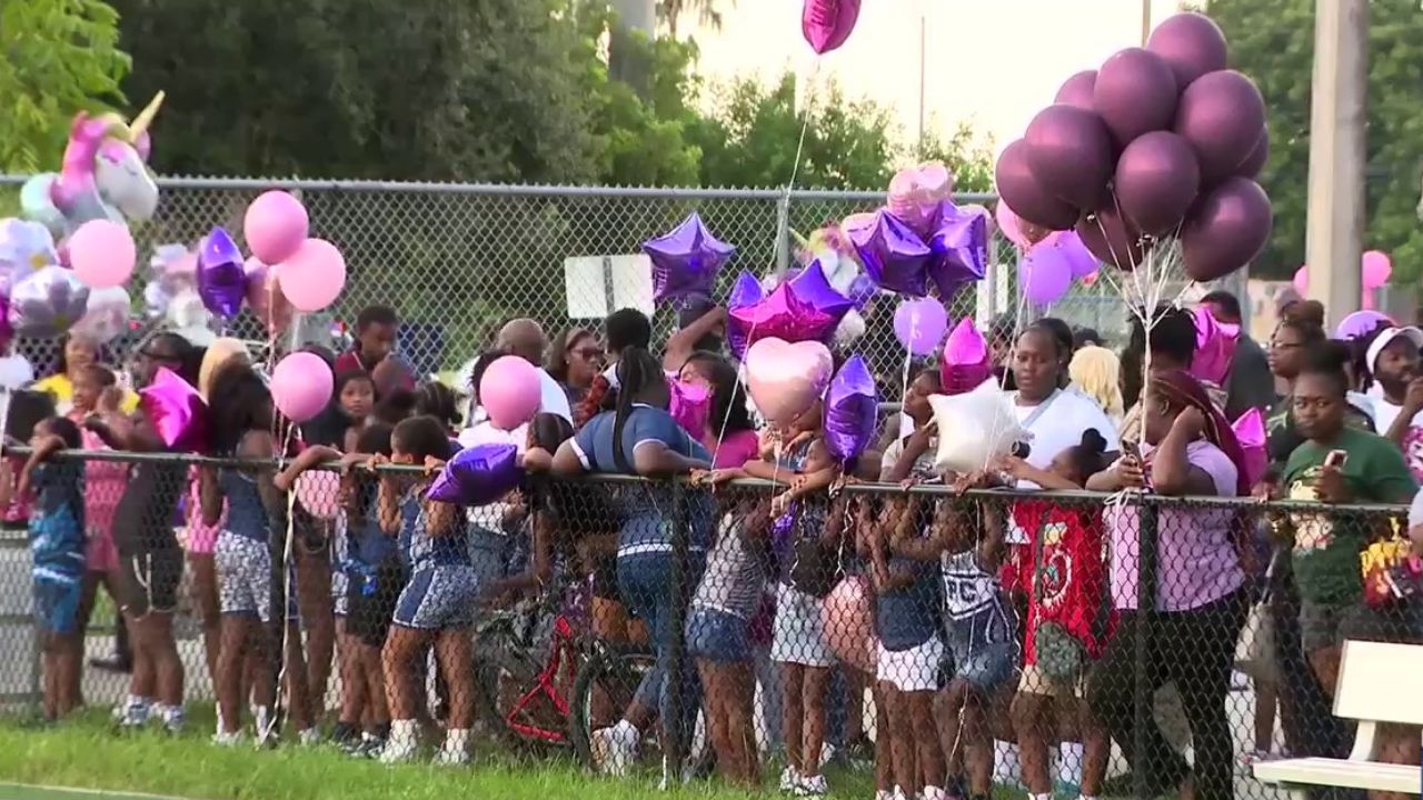 Miami Family Honors 10-Year-Old Hit-and-Run Victim at the Park Where She Once Cheered